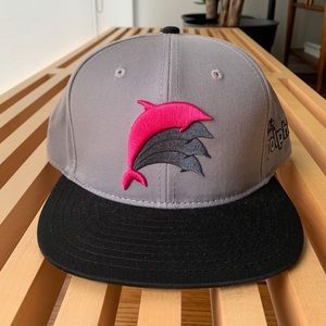 Pink Dolphin Snapback Hat 🐬